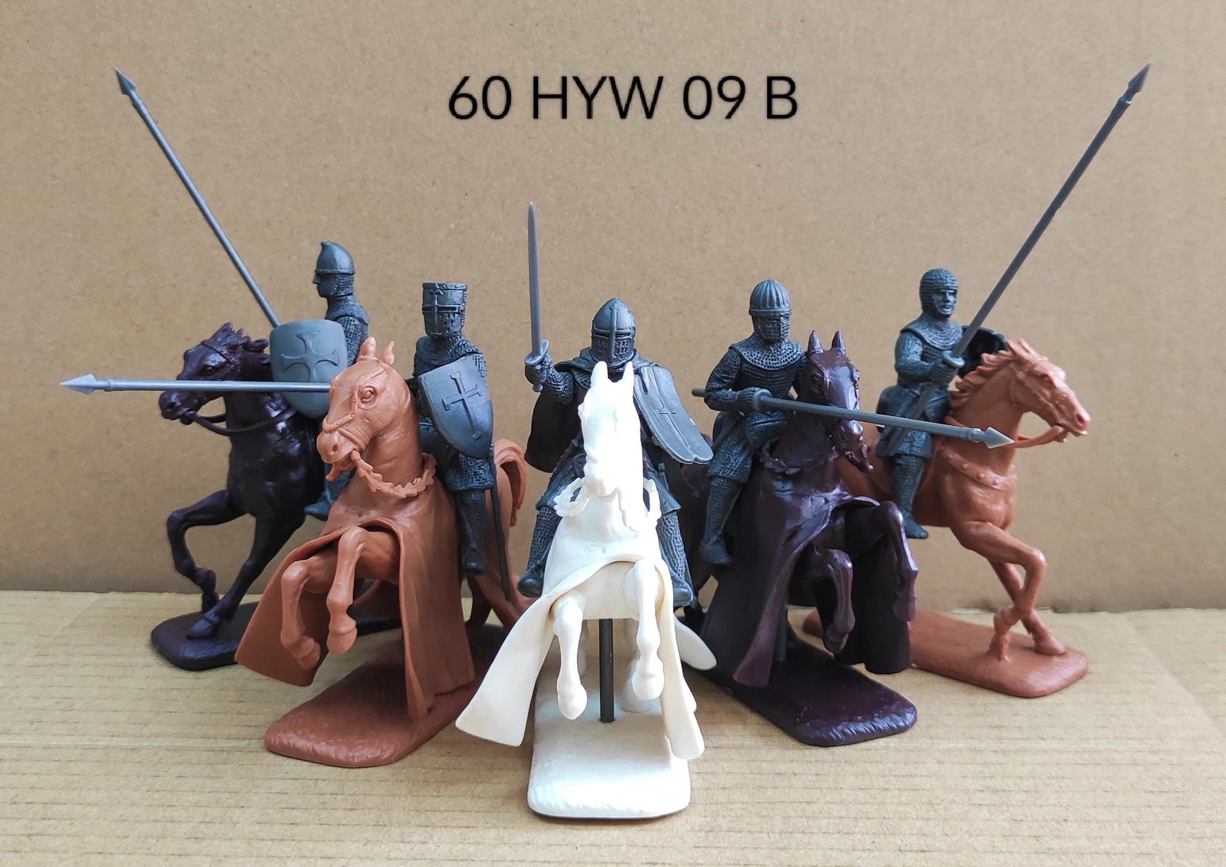 60B HYW 09 B MOUNTED SERGEANTS (Chainmail Armour)